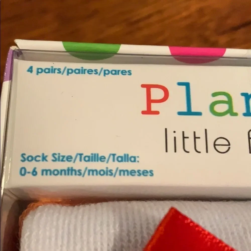 Planet Kids Socks 0-6m Baby’s First Holid…